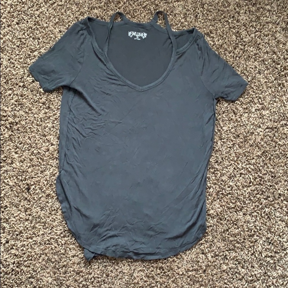 Strap flowy tee